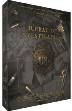 JEU BUREAU OF INVESTIGATION - UN JEU SHERLOCK HOLMES